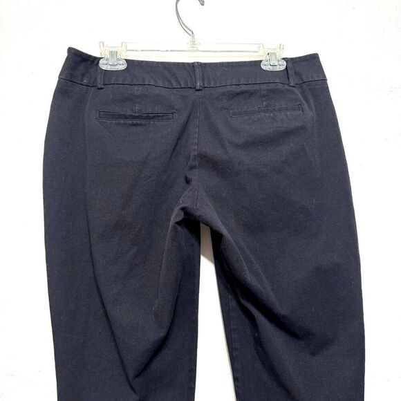 Apt. 9 Torie Pants Pull On Stretch Trouser Legging Crop Black Womens sz 12 - Picture 7 of 8